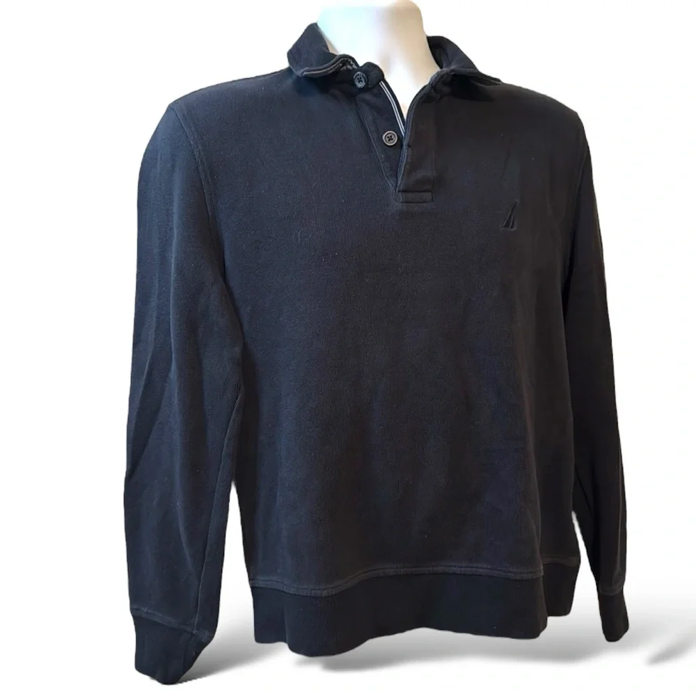 NAUTICA 1/4 Zip pullover   Size Medium - Picture 2 of 11